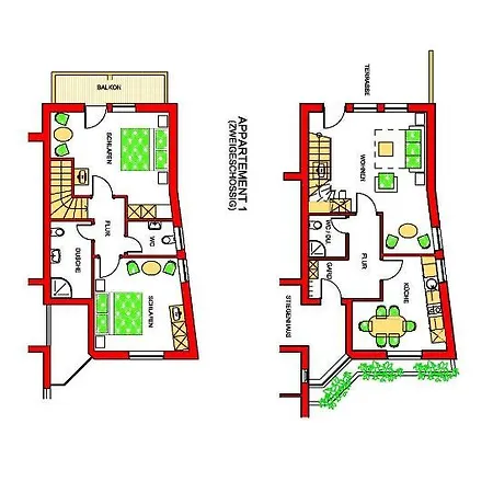 Apartment Haus Marcell *